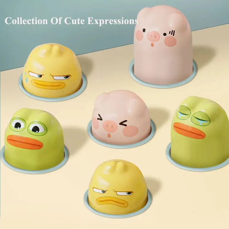 Duck/Frog/Pig Montessori Baby Toy – Educational Hammer Puzzle for Toddlers