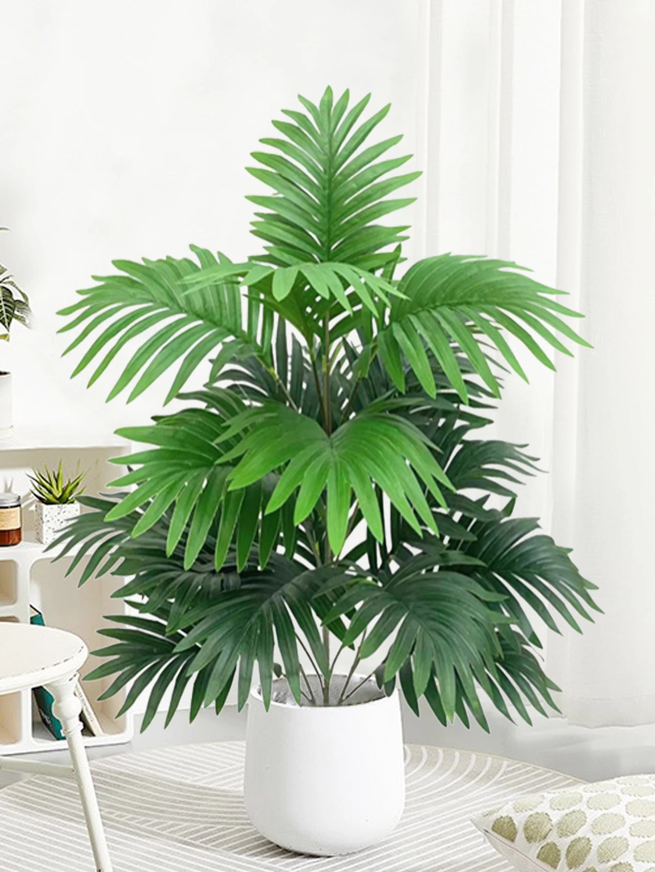 Large Artificial Palm Tree – Tropical Home & Kitchen Decor