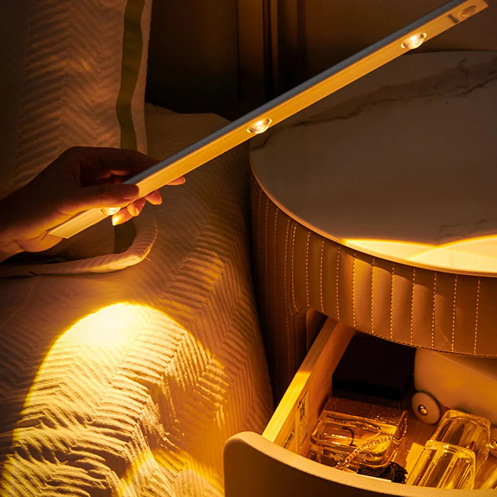 Ultra-Thin LED Motion Sensor Night Light – USB Rechargeable