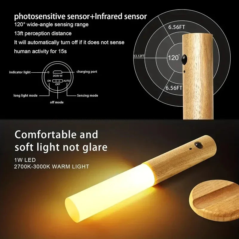 Rechargeable Motion Sensor LED Night Light