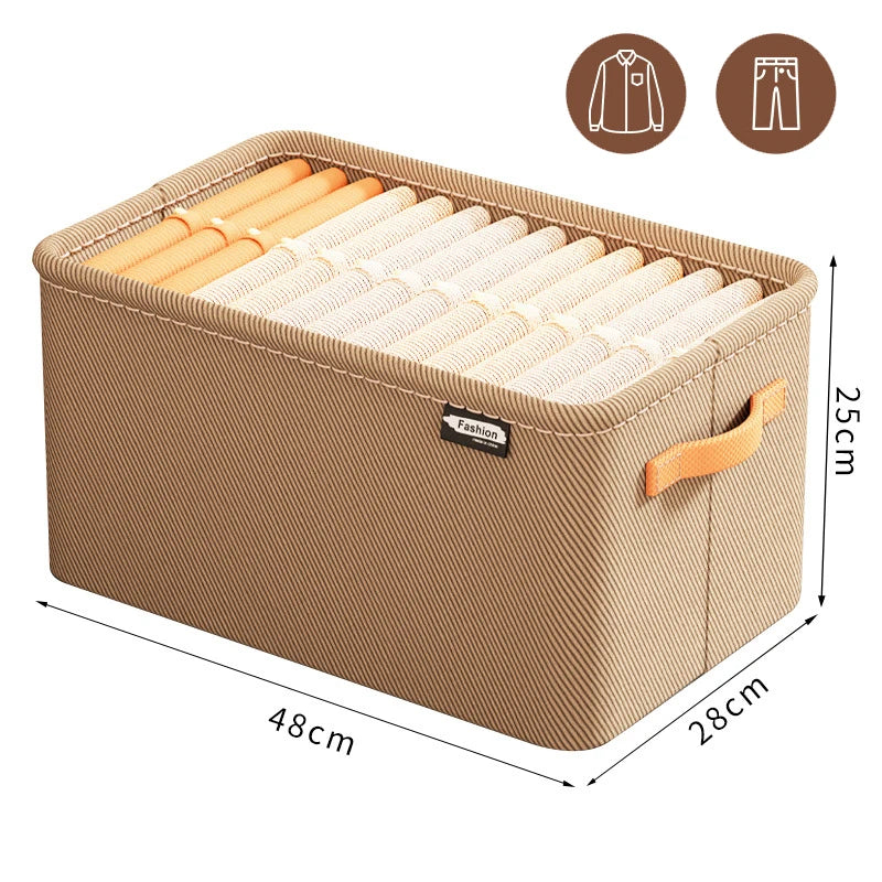 Foldable Thick Clothes Organizer – Dustproof Storage Bag for Sweaters, Pants, and Bedding