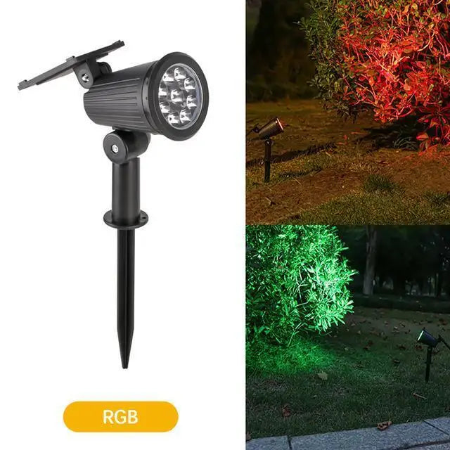 LED Solar Garden Spotlight Waterproof IP65