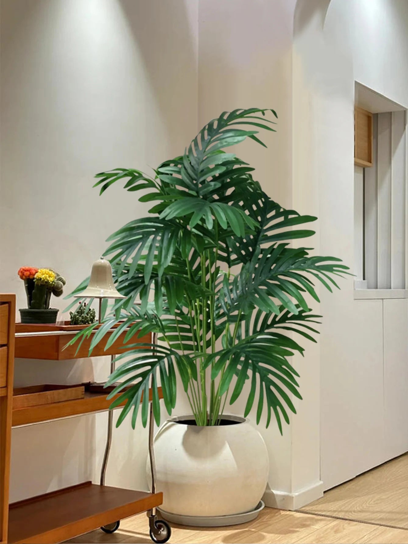 Large Artificial Palm Tree – Tropical Home & Kitchen Decor