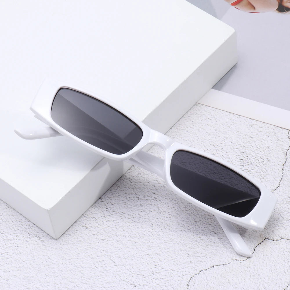 Retro Rectangle Sunglasses – Unisex Vintage Style