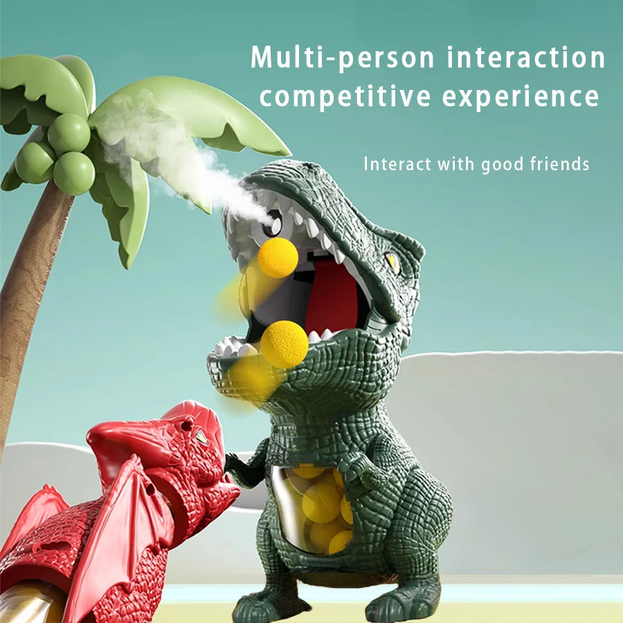 Dinosaur Shooting Toy – Tyrannosaurus Rex Soft Bullet Gun for Kids