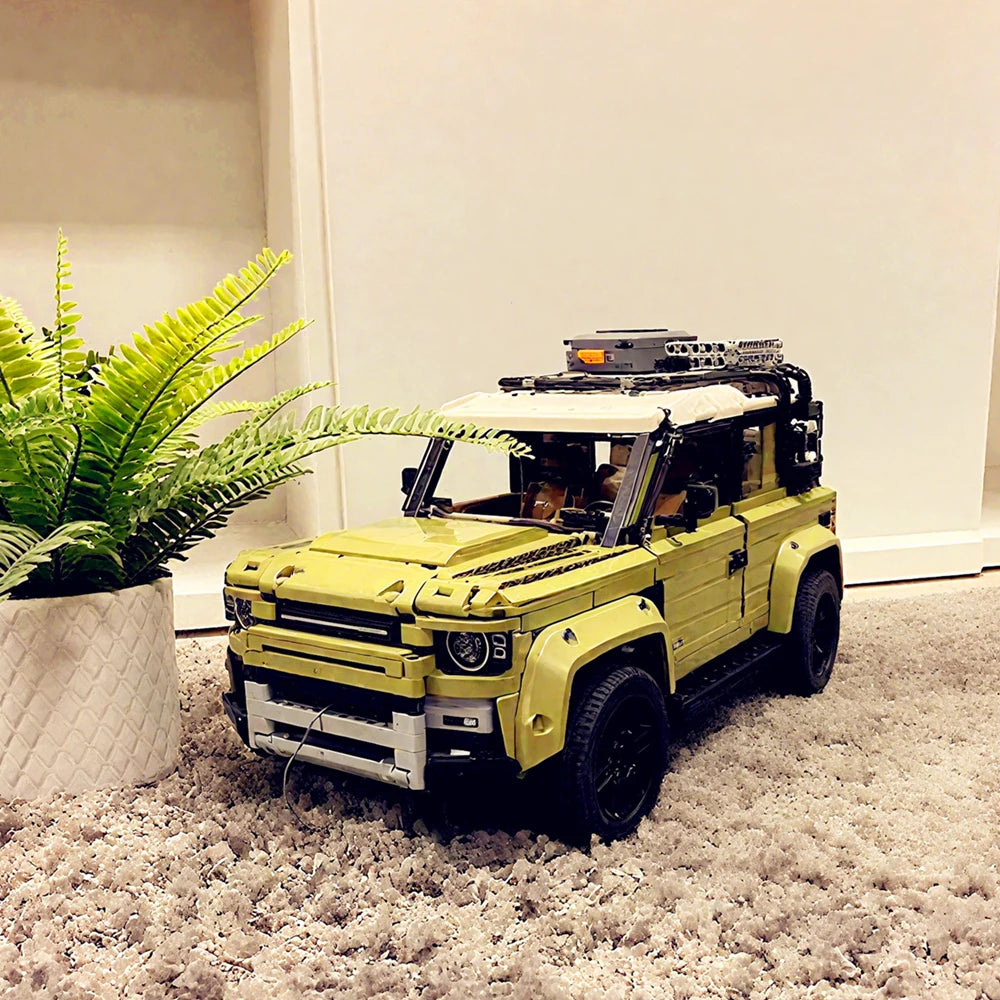 Technical Vehicle Classic Car – Land-Offroad SUV Building Blocks Set for Kids