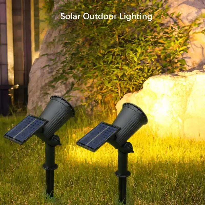 LED Solar Garden Spotlight Waterproof IP65
