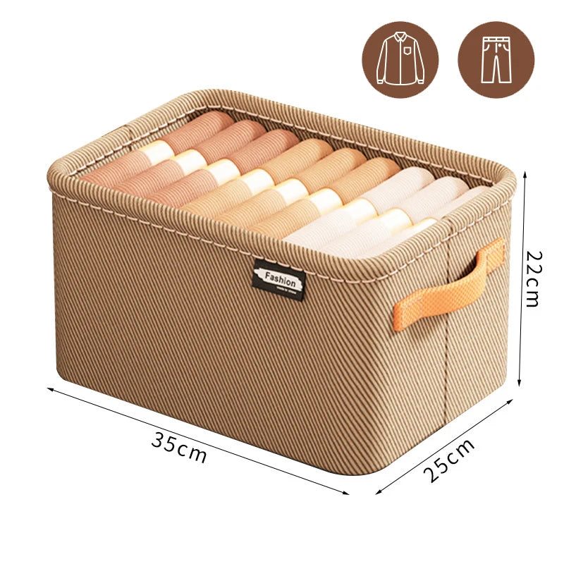 Foldable Thick Clothes Organizer – Dustproof Storage Bag for Sweaters, Pants, and Bedding