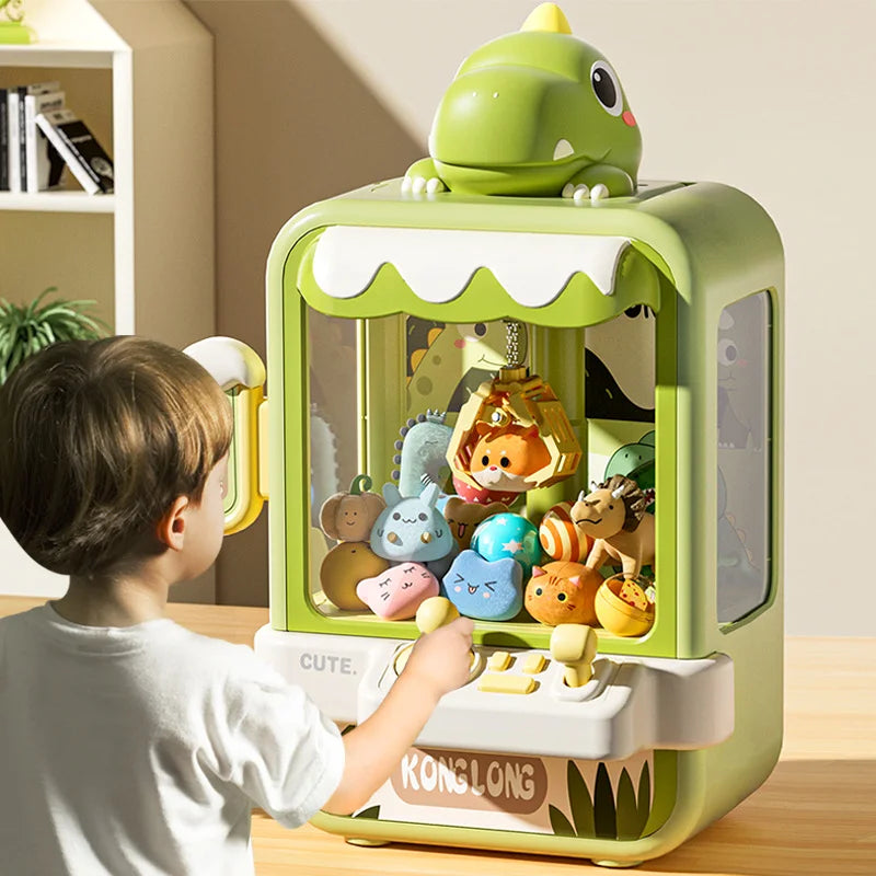 Dinosaur Claw Machine Electronic Arcade Toy for Kids