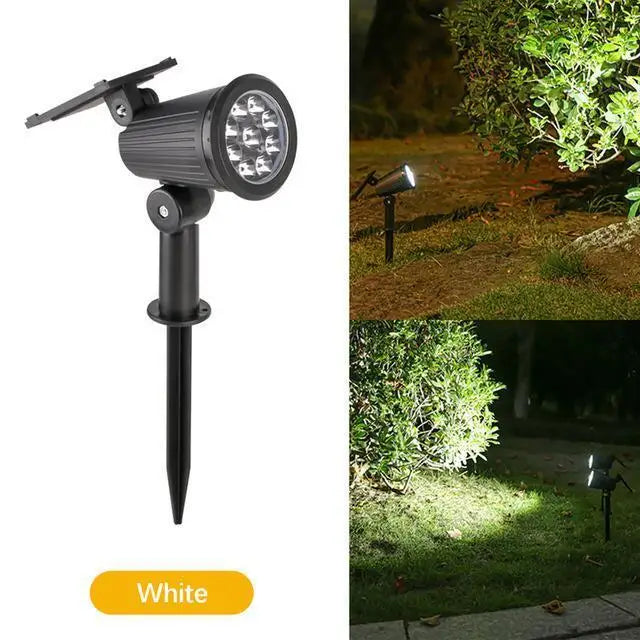 LED Solar Garden Spotlight Waterproof IP65