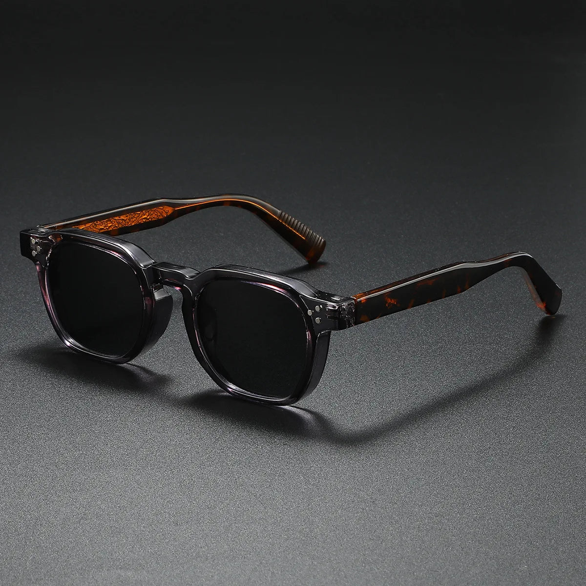 ARTORIGIN Unisex Polarized Square Metal Frame Sunglasses – Driving & Casual