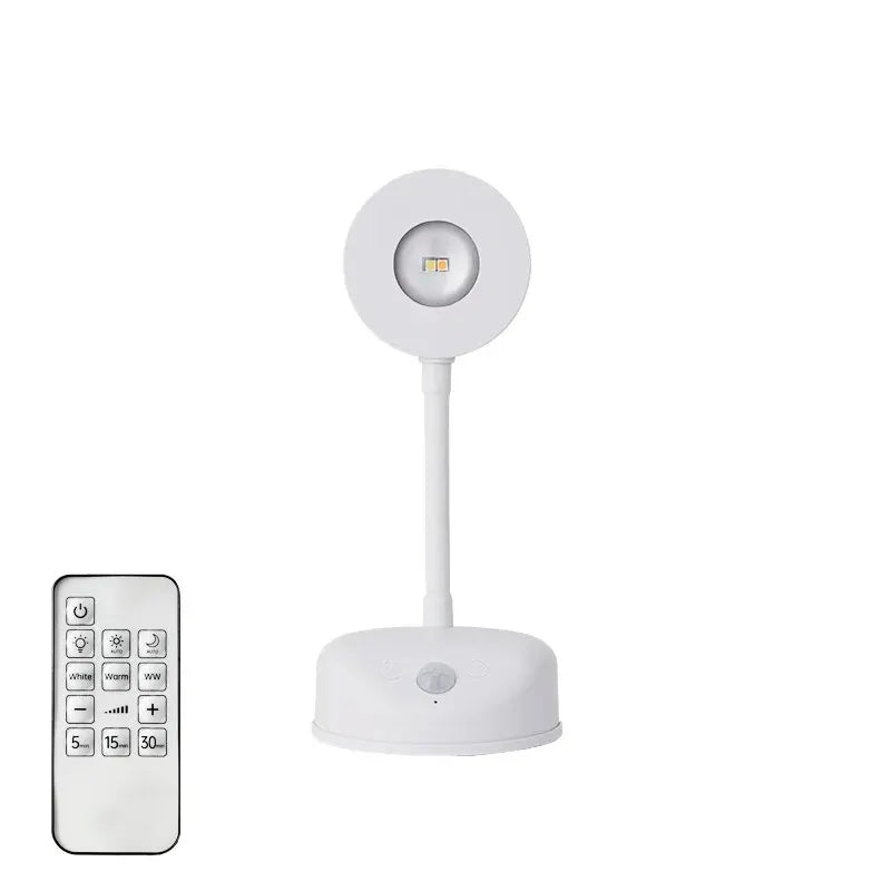 Motion Sensor LED Night Light – USB Rechargeable Wall Lamp