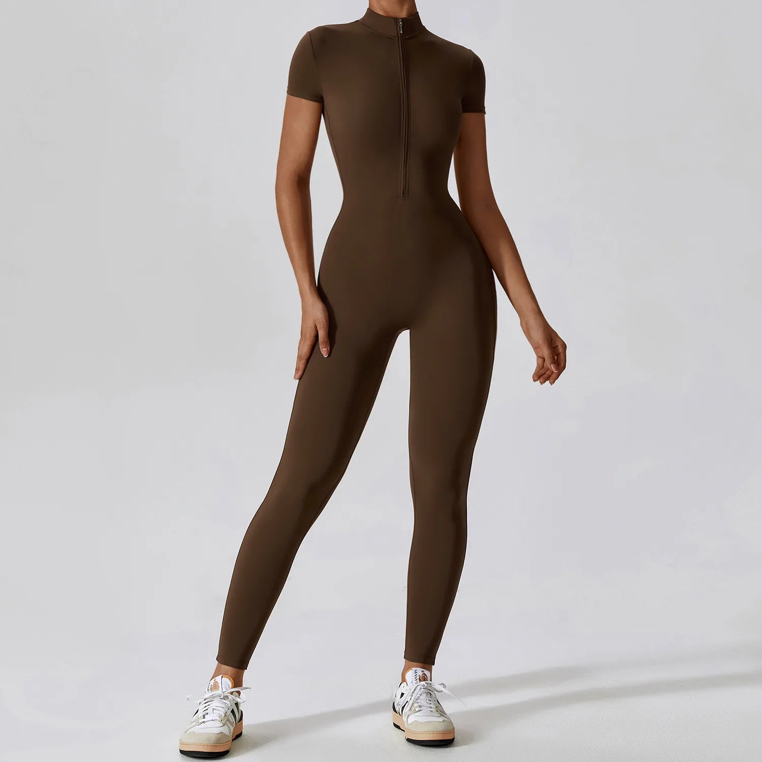 Women's One-Piece Yoga & Fitness Jumpsuit – Gym Training Bodysuit