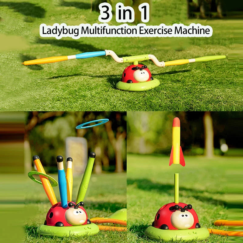 Ladybug 5-in-1 Sports Game Machine for Kids