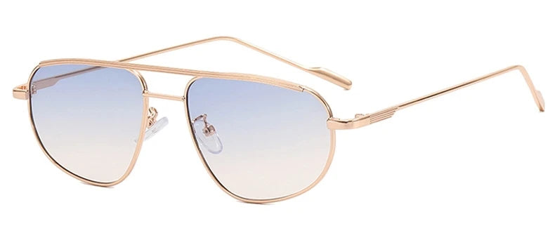 Classic Metal Sunglasses – Luxury Brand Square UV400 Fashion Sunglasses 2025