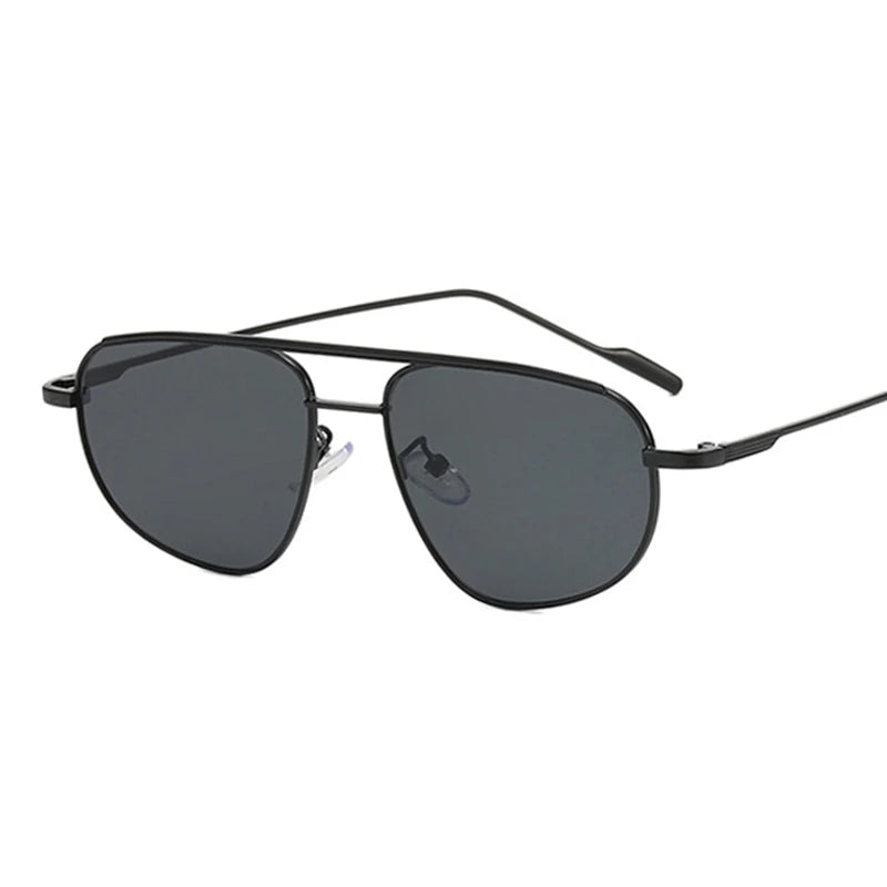 Classic Metal Sunglasses – Luxury Brand Square UV400 Fashion Sunglasses 2025