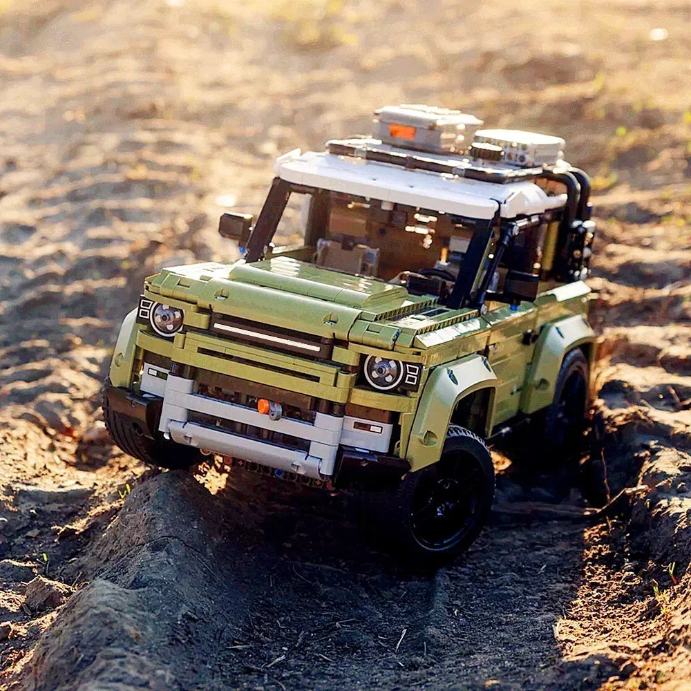 Technical Vehicle Classic Car – Land-Offroad SUV Building Blocks Set for Kids