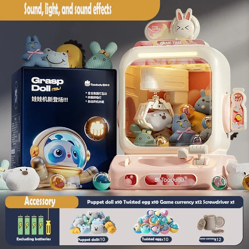Big Size DIY Claw Machine Toy for Kids – Arcade Fun at Home