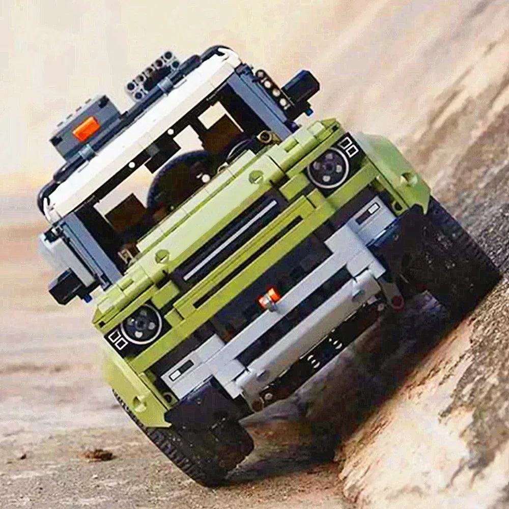 Technical Vehicle Classic Car – Land-Offroad SUV Building Blocks Set for Kids