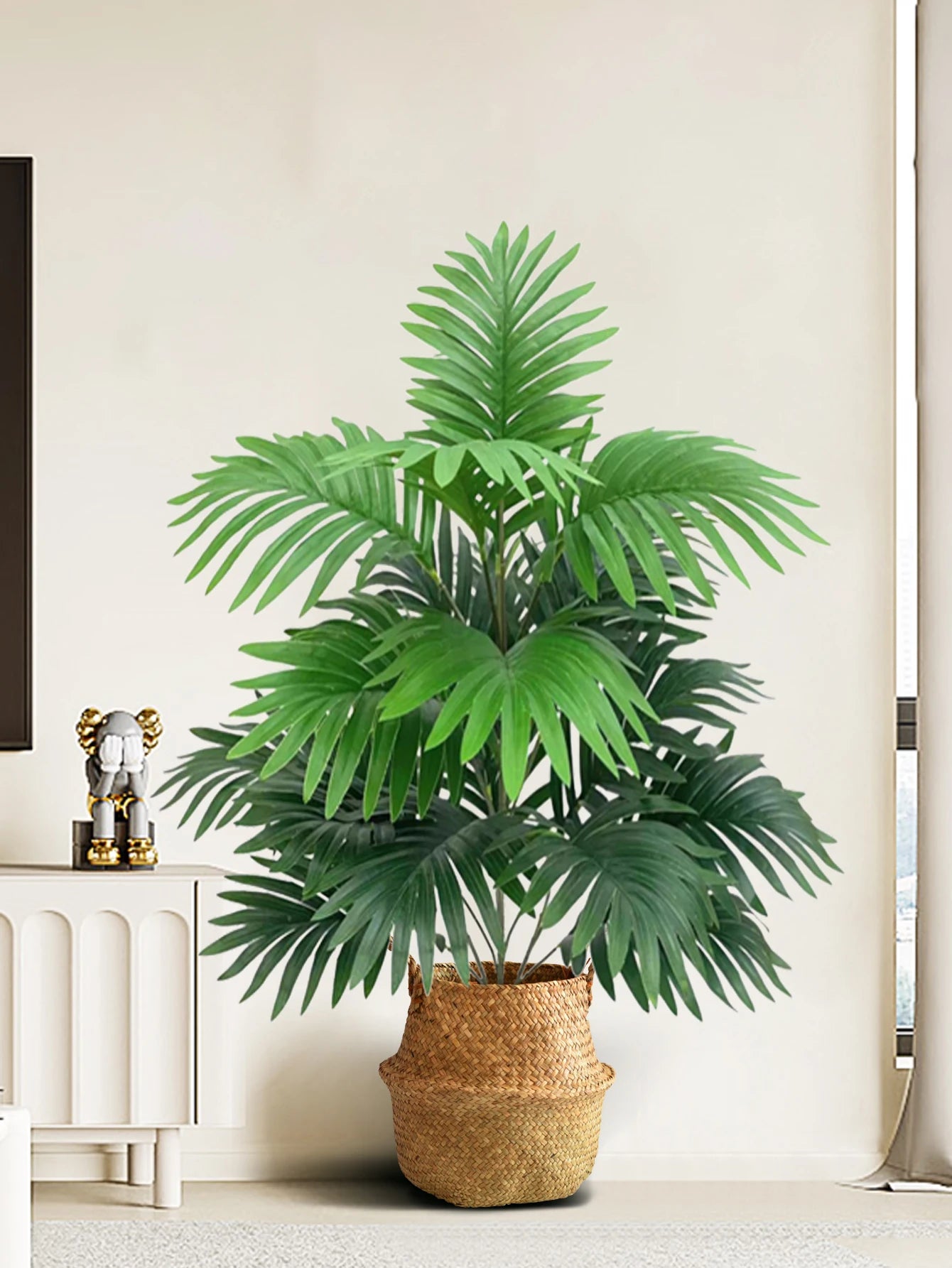 Large Artificial Palm Tree – Tropical Home & Kitchen Decor
