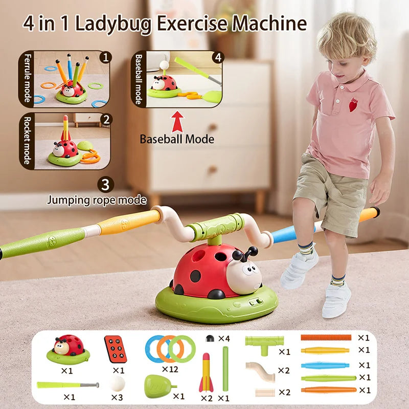 Ladybug 5-in-1 Sports Game Machine for Kids
