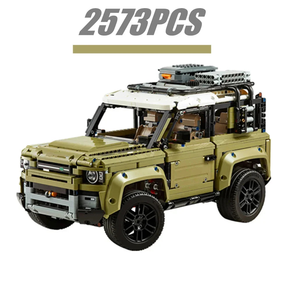 Technical Vehicle Classic Car – Land-Offroad SUV Building Blocks Set for Kids