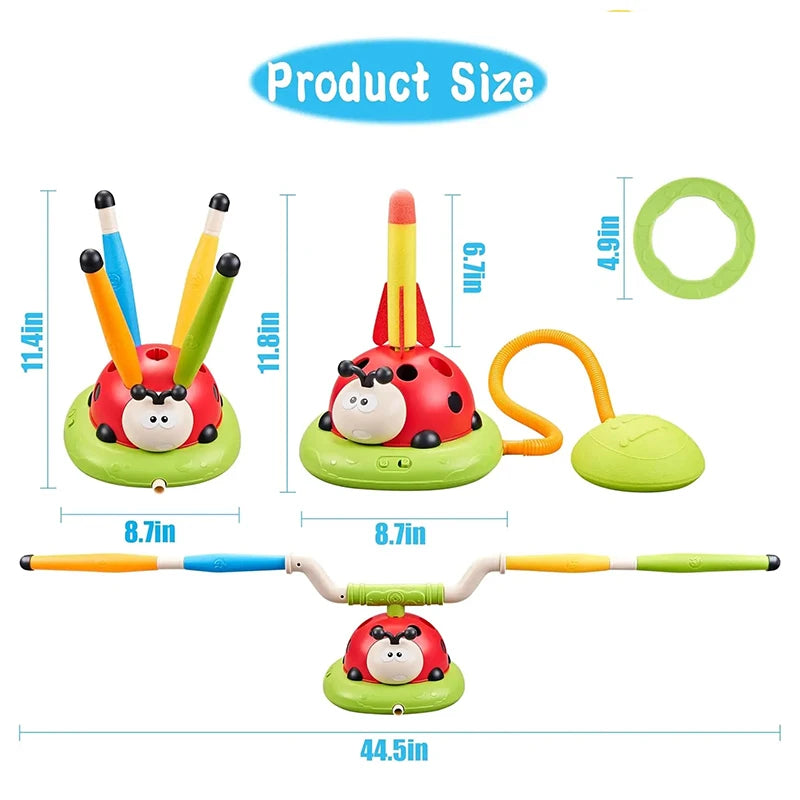 Ladybug 5-in-1 Sports Game Machine for Kids
