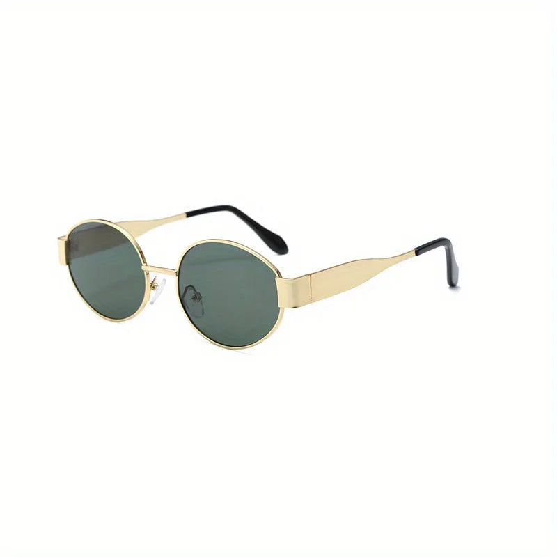 Women’s Oval Fashion Sunglasses – Anti-Reflective Lenses