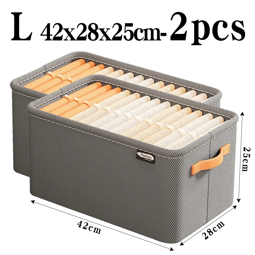 Foldable Thick Clothes Organizer – Dustproof Storage Bag for Sweaters, Pants, and Bedding