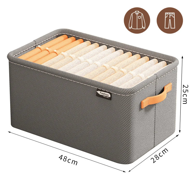 Foldable Thick Clothes Organizer – Dustproof Storage Bag for Sweaters, Pants, and Bedding