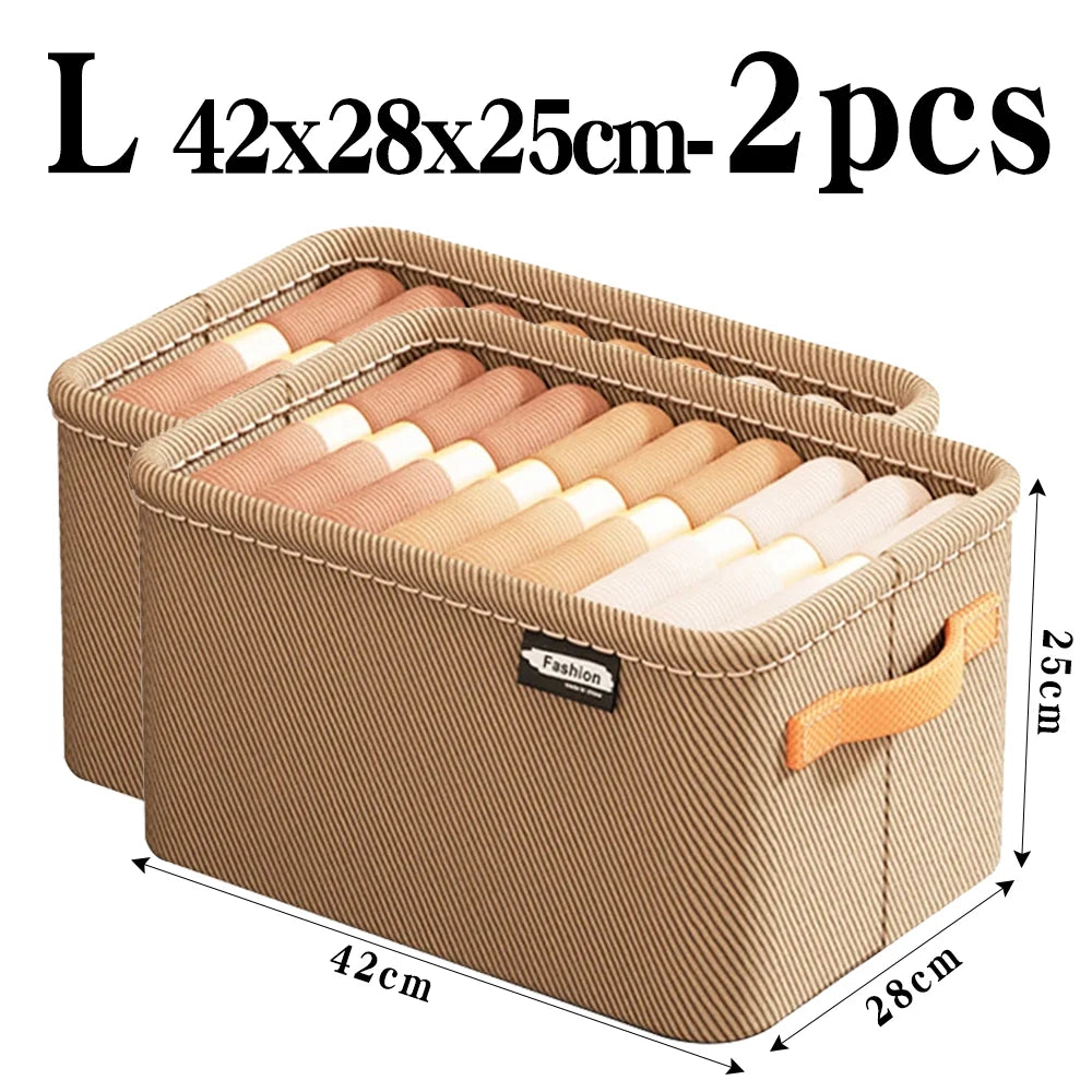 Foldable Thick Clothes Organizer – Dustproof Storage Bag for Sweaters, Pants, and Bedding