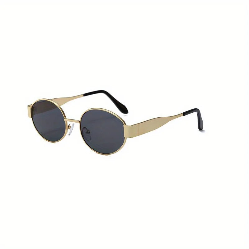 Women’s Oval Fashion Sunglasses – Anti-Reflective Lenses