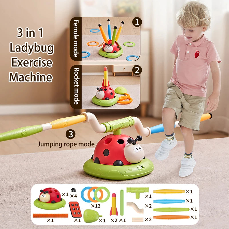 Ladybug 5-in-1 Sports Game Machine for Kids