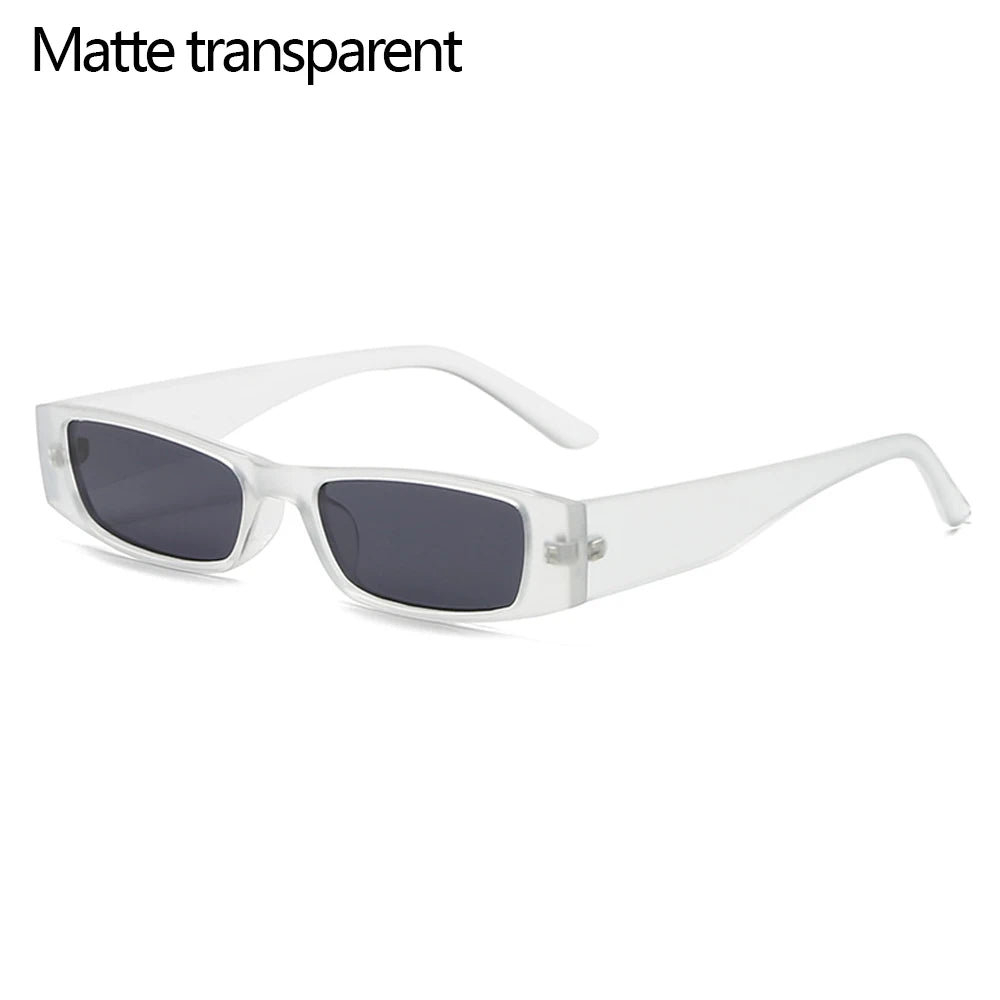 Retro Rectangle Sunglasses – Unisex Vintage Style