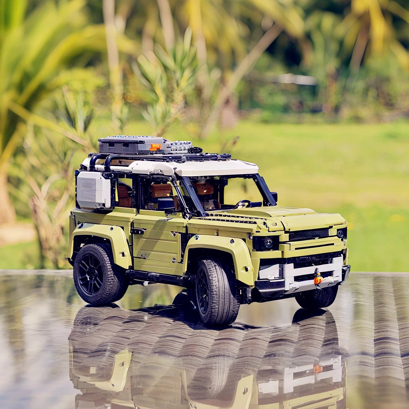Technical Vehicle Classic Car – Land-Offroad SUV Building Blocks Set for Kids