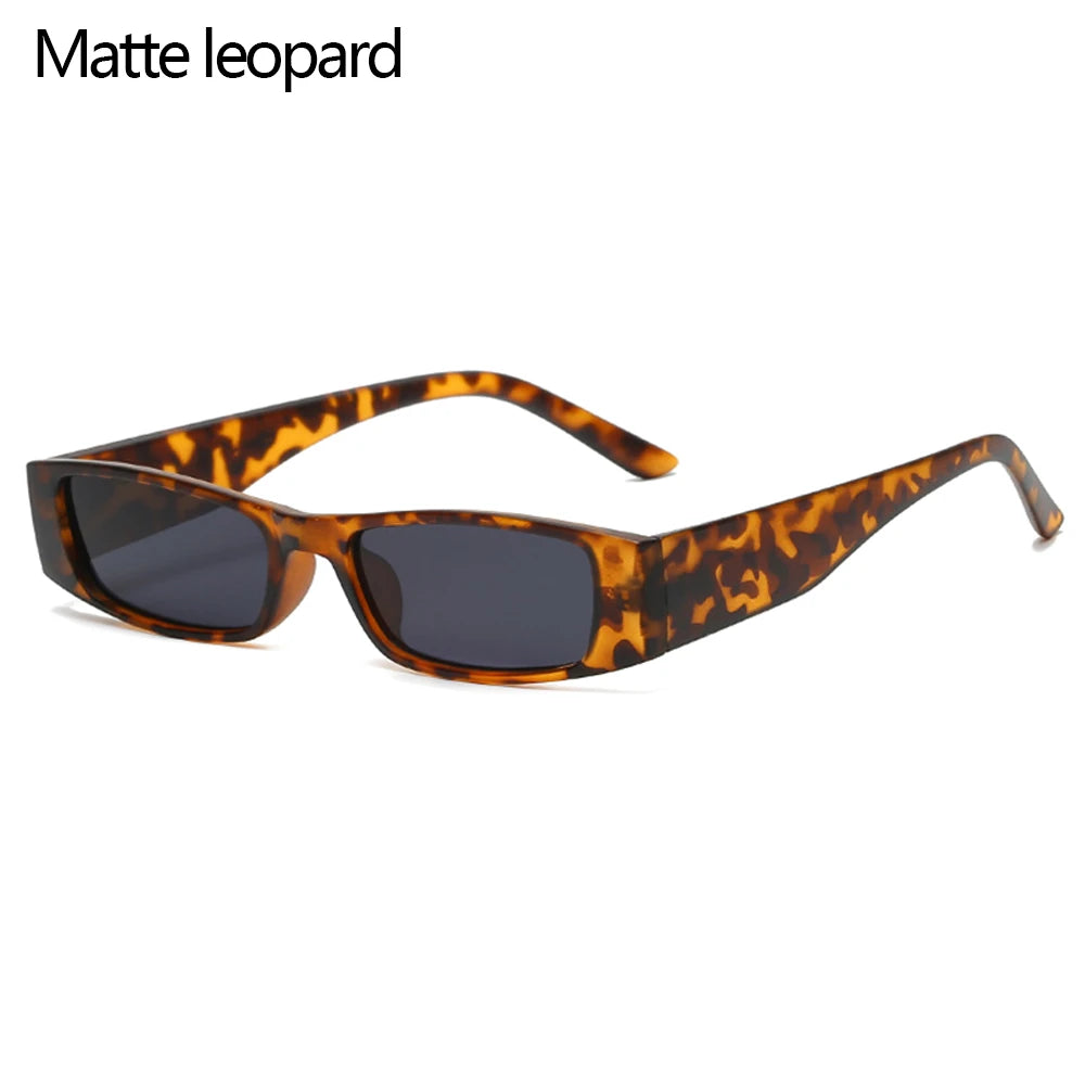 Retro Rectangle Sunglasses – Unisex Vintage Style