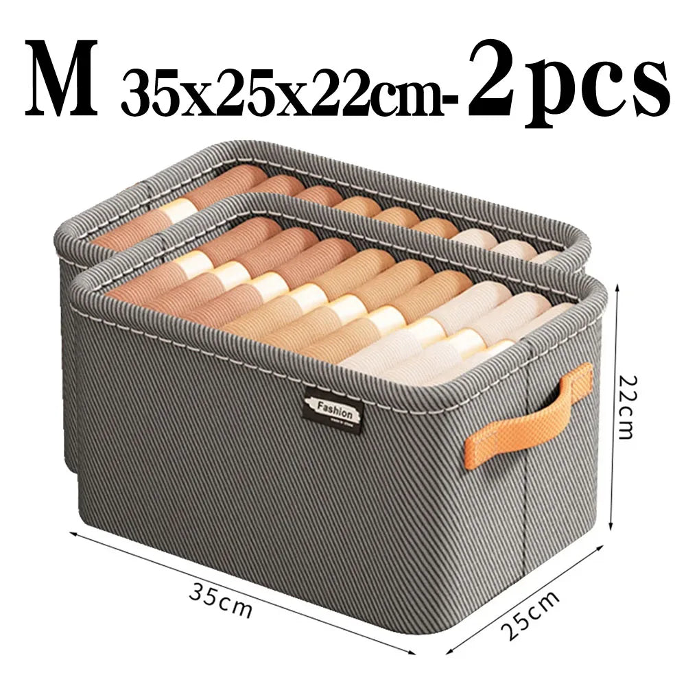 Foldable Thick Clothes Organizer – Dustproof Storage Bag for Sweaters, Pants, and Bedding