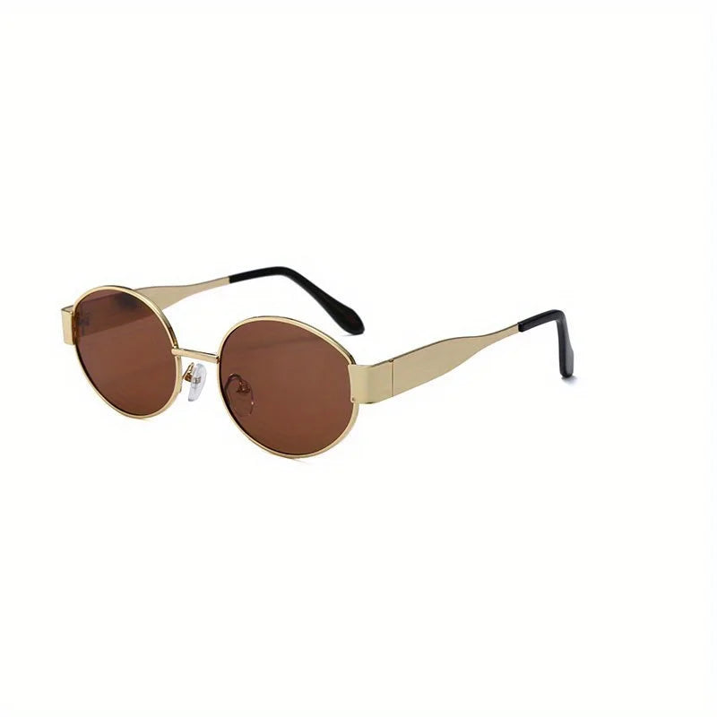 Women’s Oval Fashion Sunglasses – Anti-Reflective Lenses