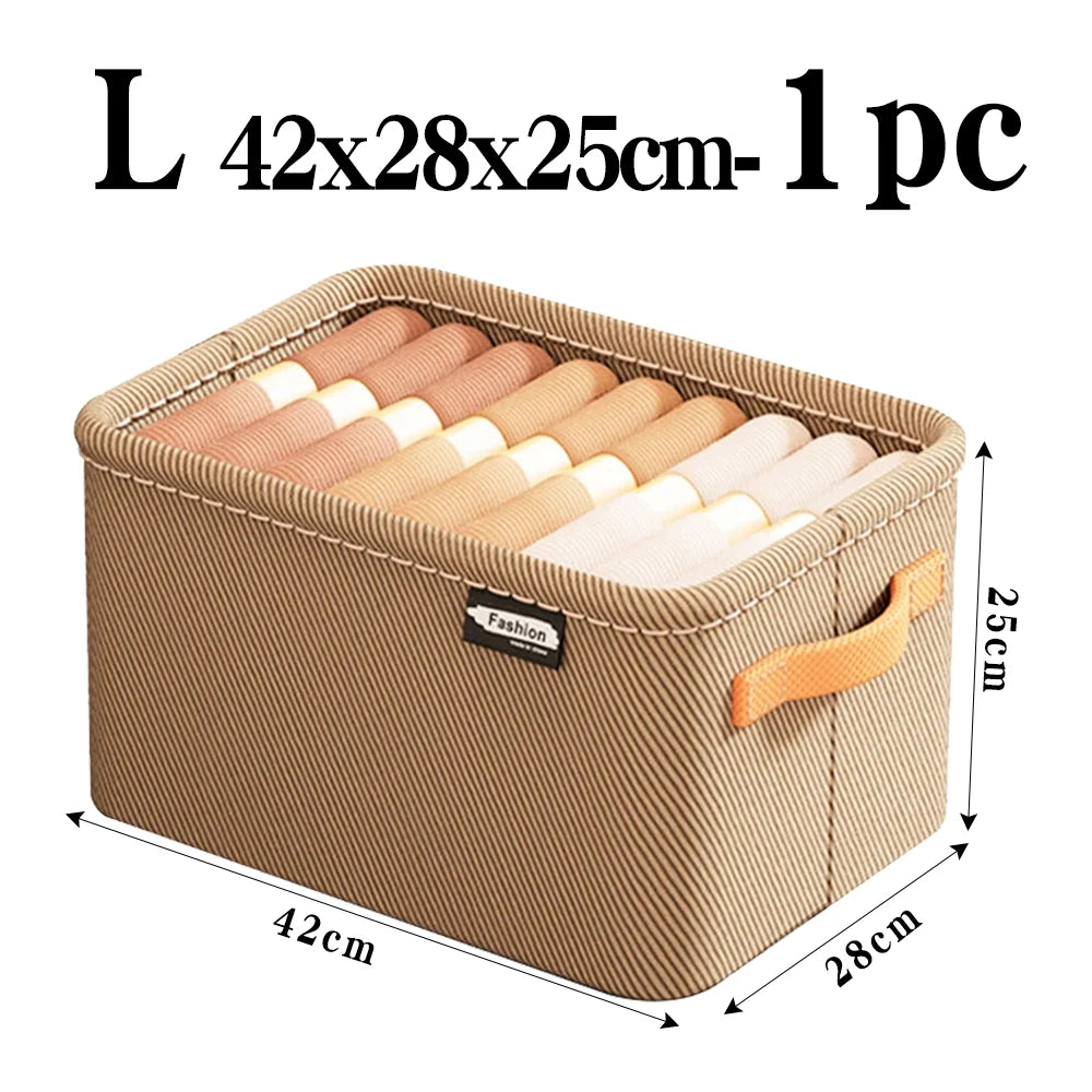 Foldable Thick Clothes Organizer – Dustproof Storage Bag for Sweaters, Pants, and Bedding