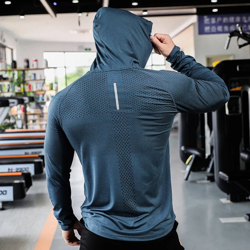 Men’s Sports Tracksuit with Hoodie – Gym & Outdoor Training